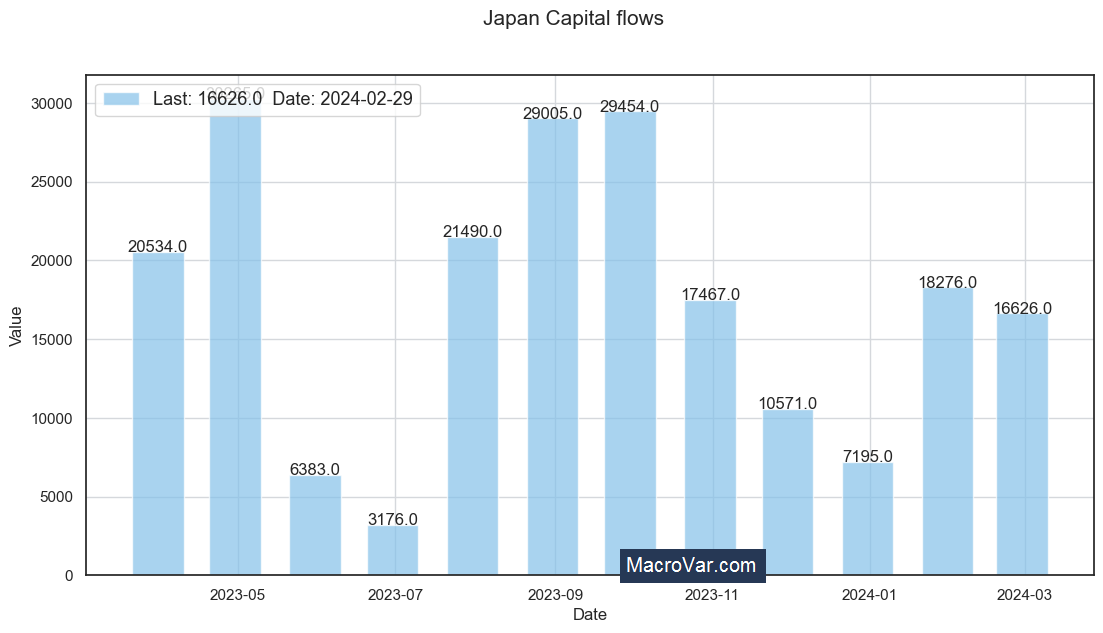 Japan capital flows