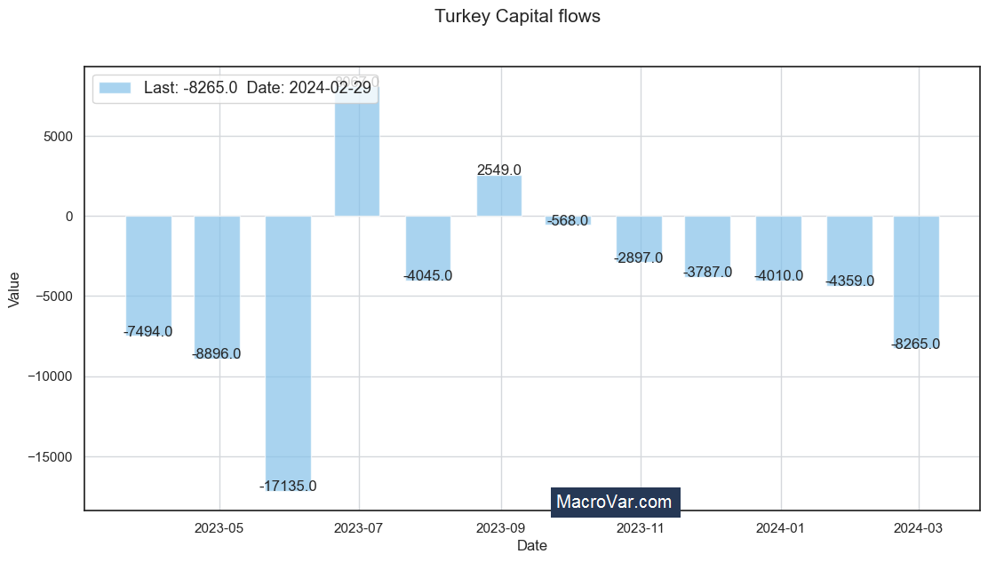 Turkey capital flows